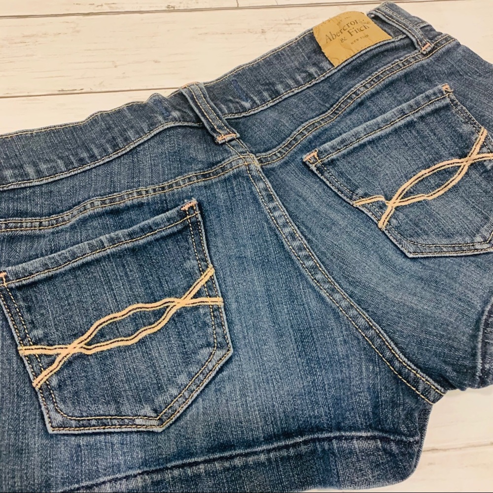 Abercrombie & Fitch Jean shorts 6 denim stretch - Picture 6 of 10